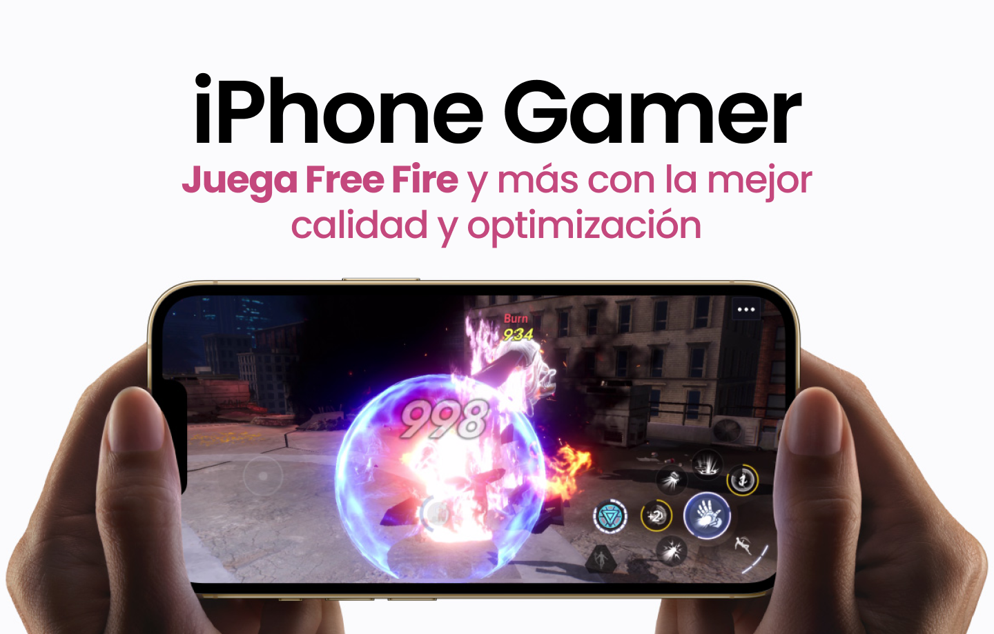 ¿Dónde juego Free Fire? el mejor iPhone Gamer